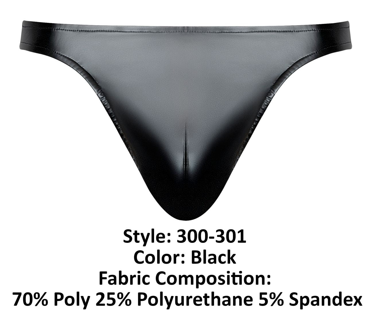 Male Power 300-301 Liquid Onyx 2.0 Moonshine Color Black