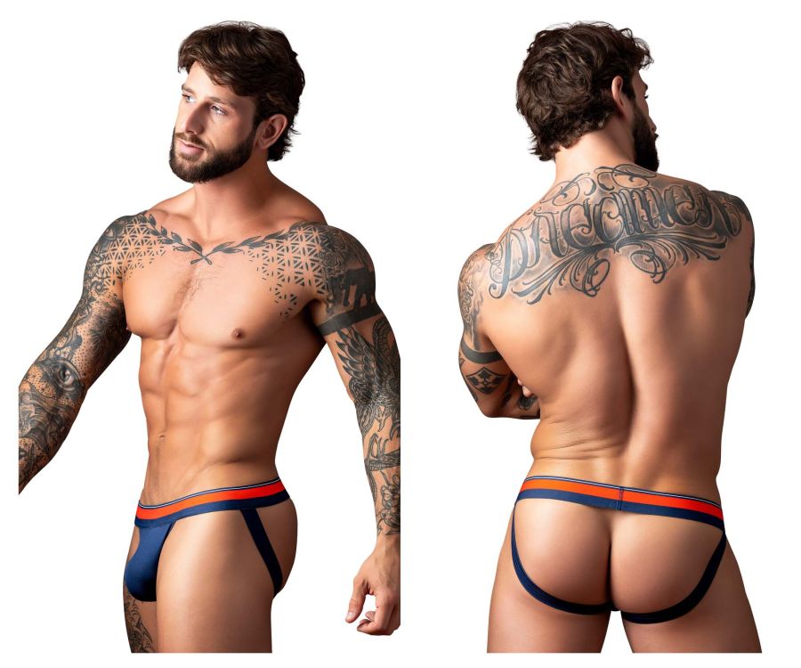 Male Power 349-299 Soo Cumfy Jockstrap Color Navy