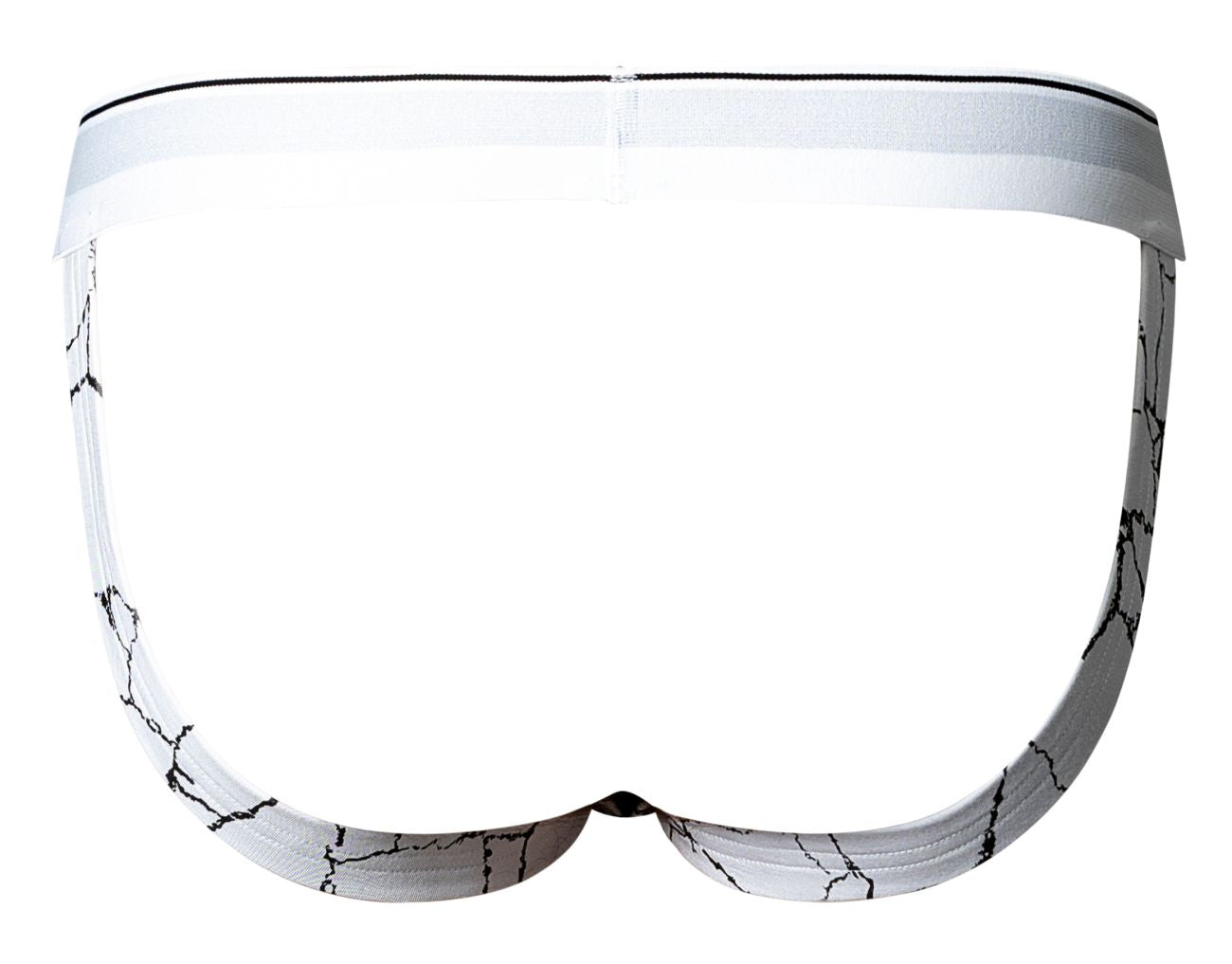 Male Power 349-299 Soo Cumfy Jock Color White-Black