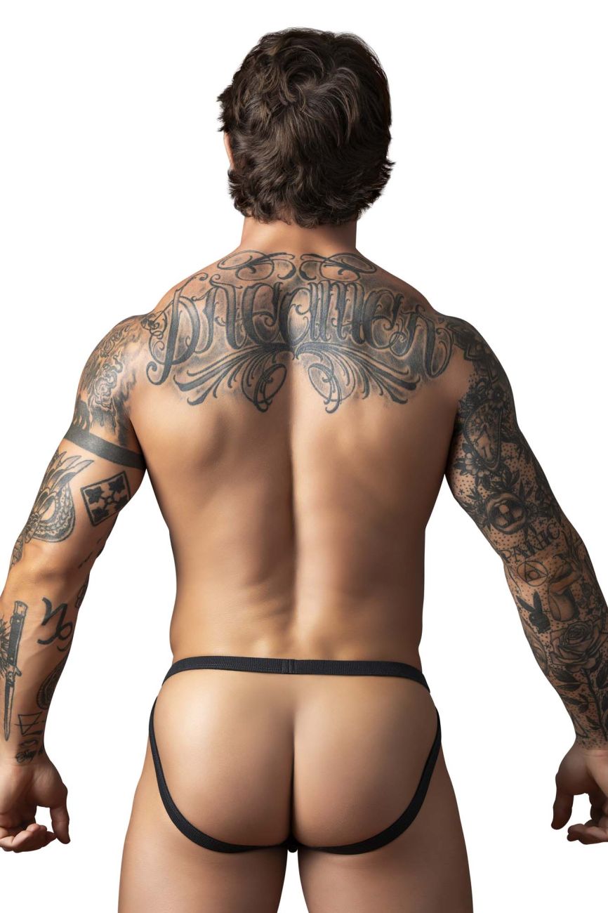 Male Power 388-11C Fishnet 2 Jockstrap Color Black