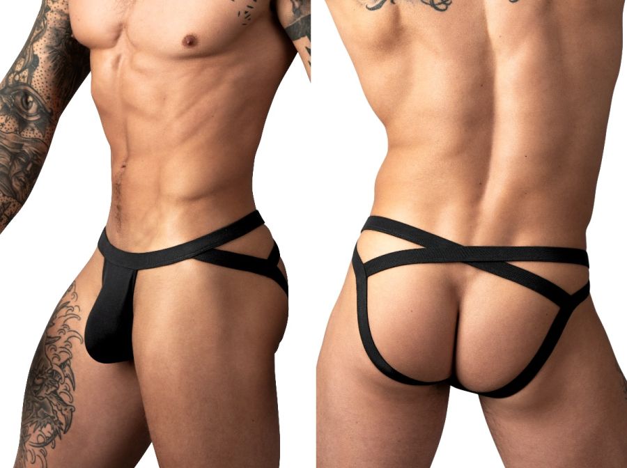 Male Power 394-308 Eco Cozy Jockstrap Color Black