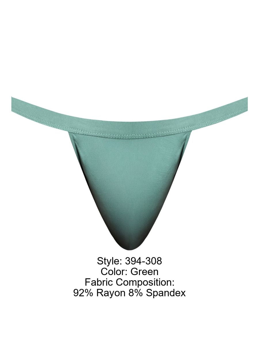 Male Power 394-308 Eco Cozy Jockstrap Color Green