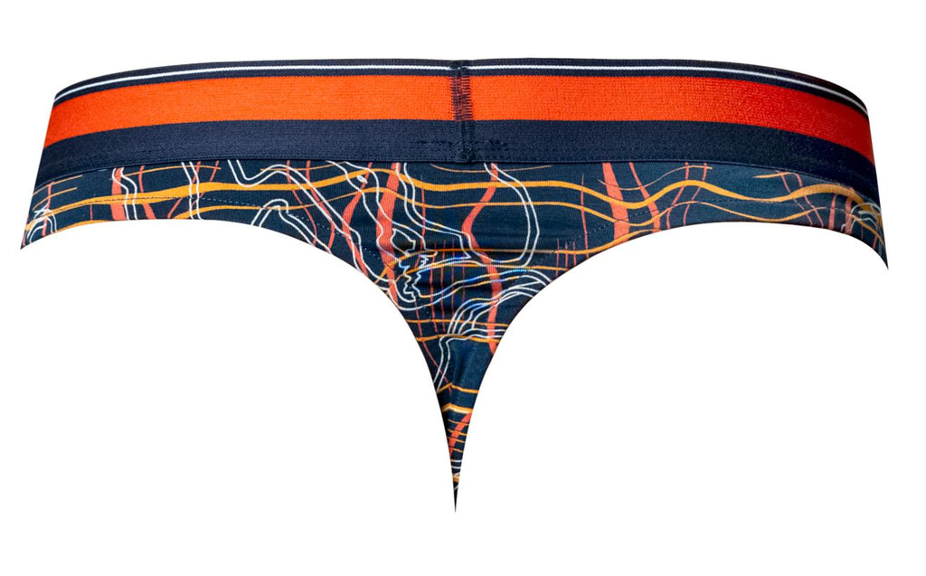 Male Power 412-299 Soo Cumfy Thongs Color Navy