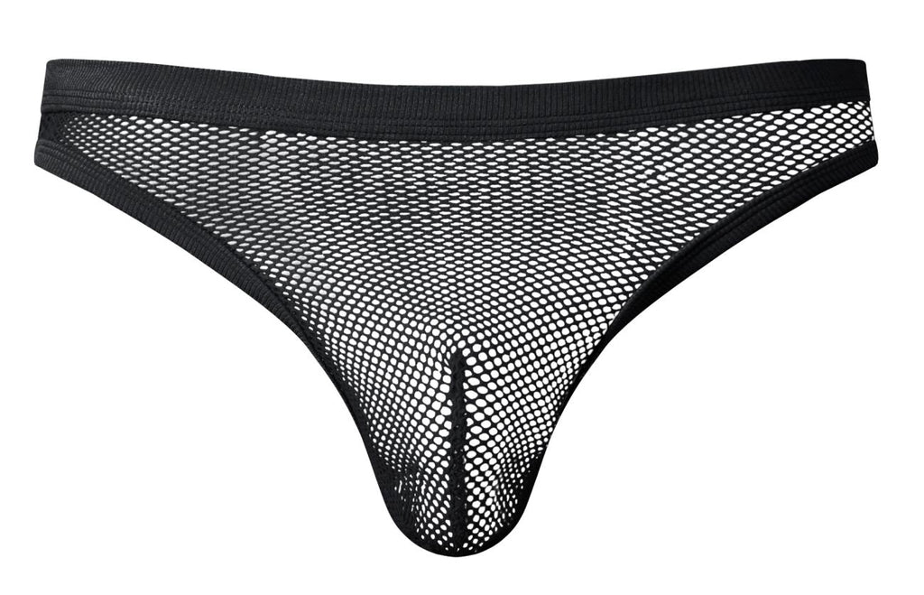 Male Power 441-11C Fishnet 2 Bong Thong Color Black