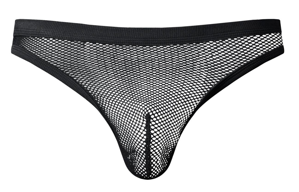 Male Power 441-11C Fishnet 2 Bong Thong Color Black
