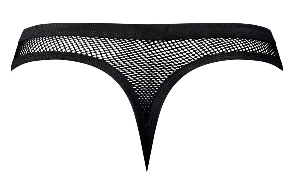 Male Power 441-11C Fishnet 2 Bong Thong Color Black