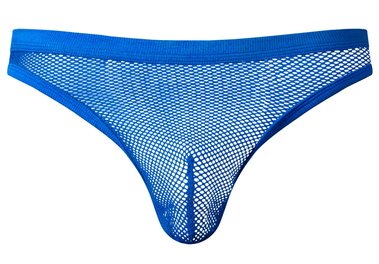 Male Power 441-11C Fishnet 2 Bong Thong Color Royal