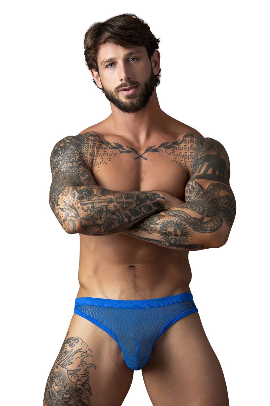 Male Power 441-11C Fishnet 2 Bong Thong Color Royal