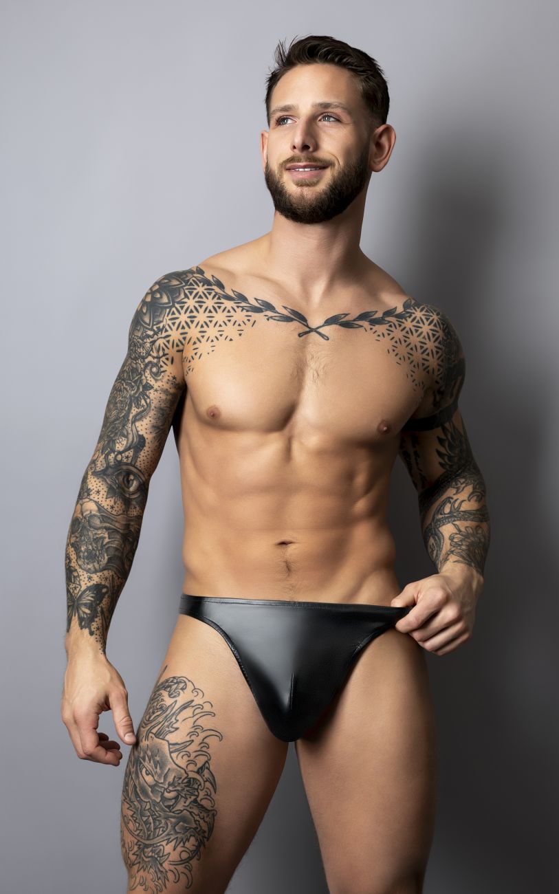 Male Power 442-301 Liquid Onyx 2.0 Bong Thong Color Black