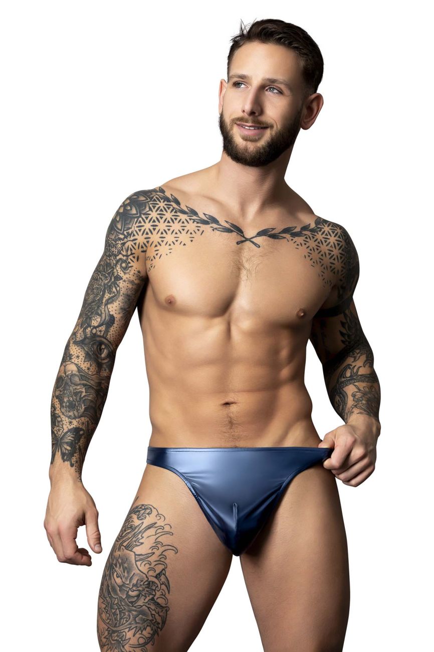Male Power 442-301 Liquid Onyx 2.0 Bong Thong Color Blue