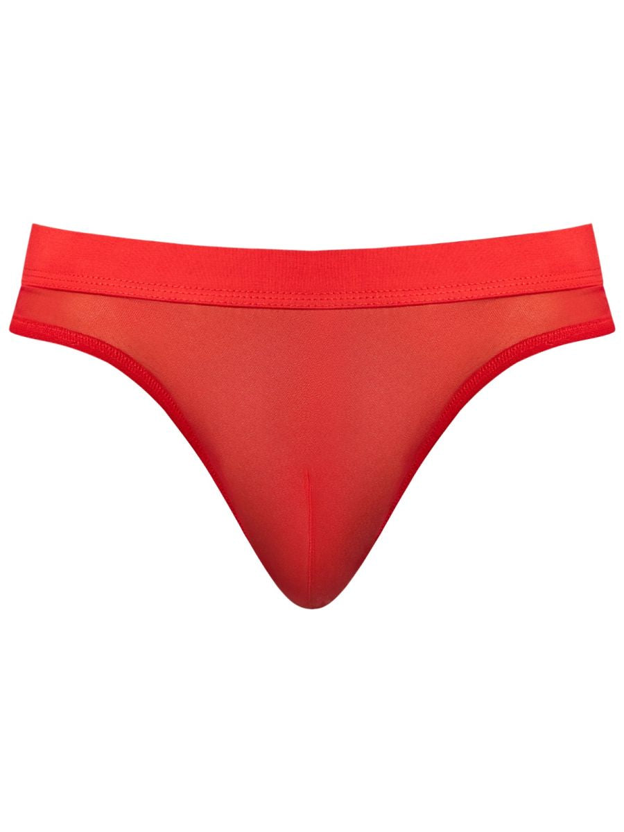 Male Power 442-307 Mesh 2 Bong Thong Color Red