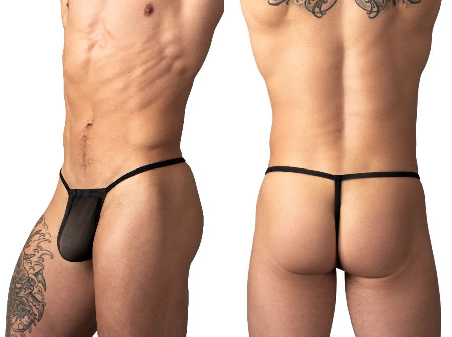 Male Power 450-307 Mesh 2 G-String Color Black