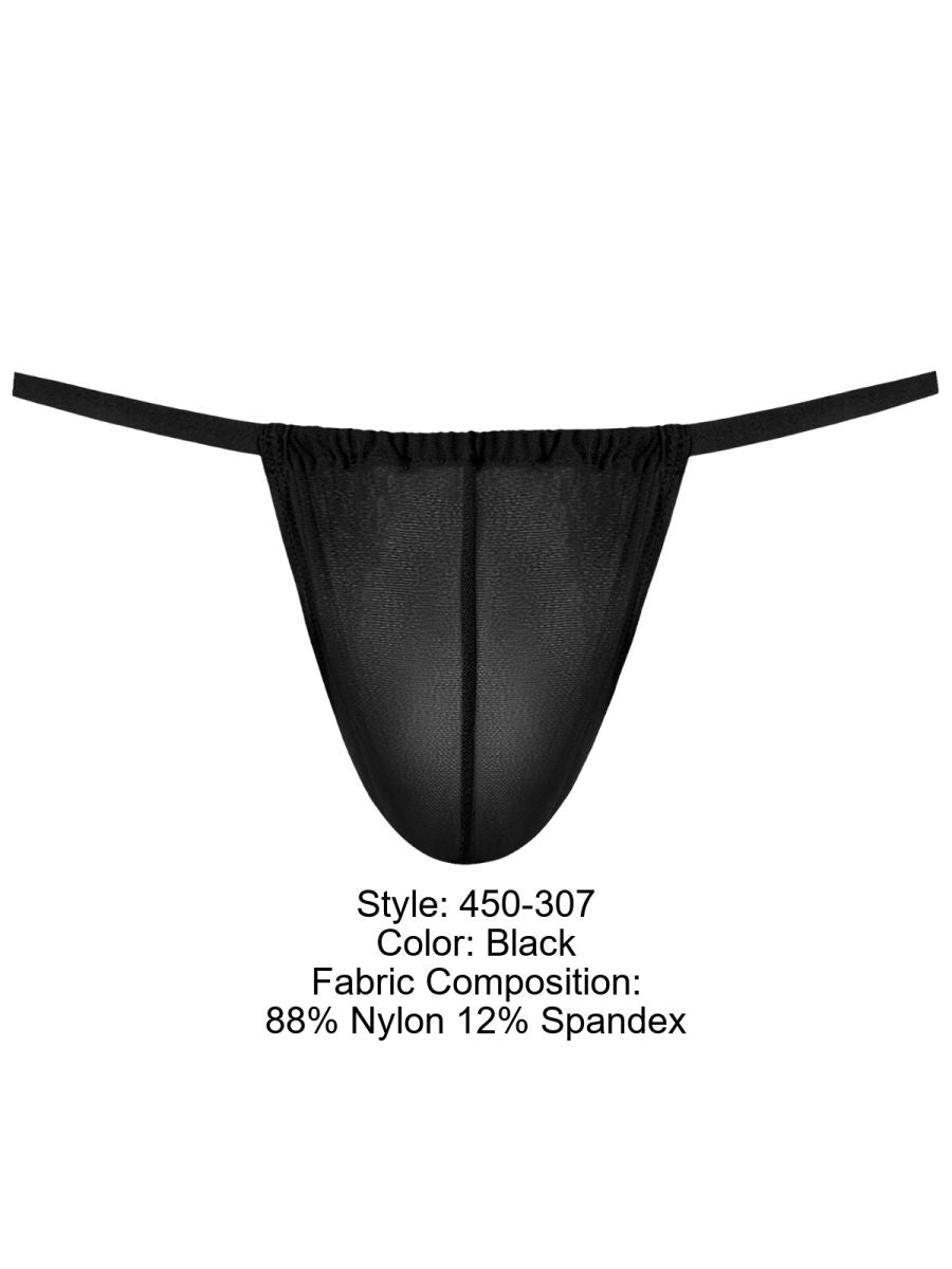 Male Power 450-307 Mesh 2 G-String Color Black