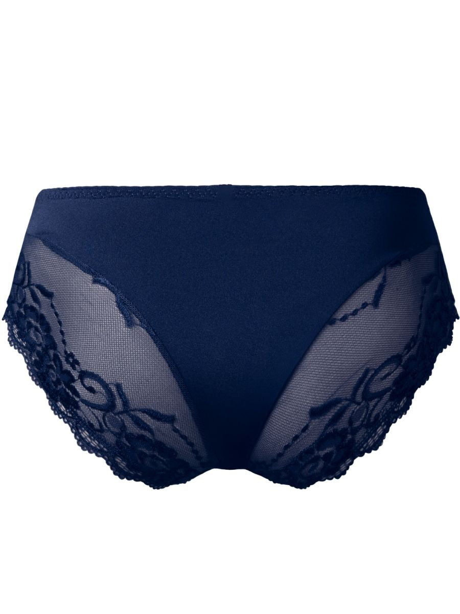Male Power 492-280 Sassy Lace Bikini Sold Pouch Color Navy