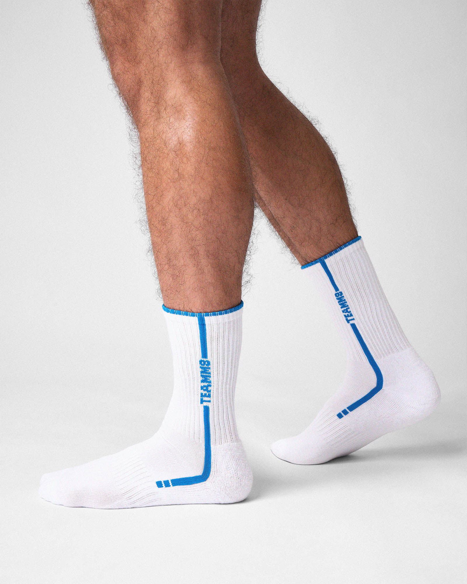 Optic Crew Socks	- Azure