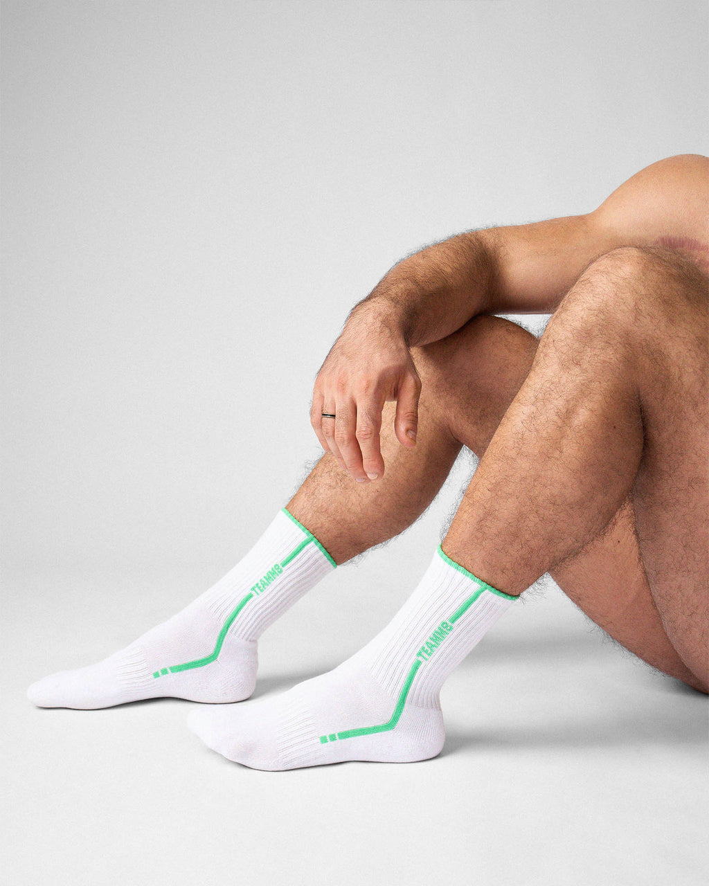 Optic Crew Socks	- Lime