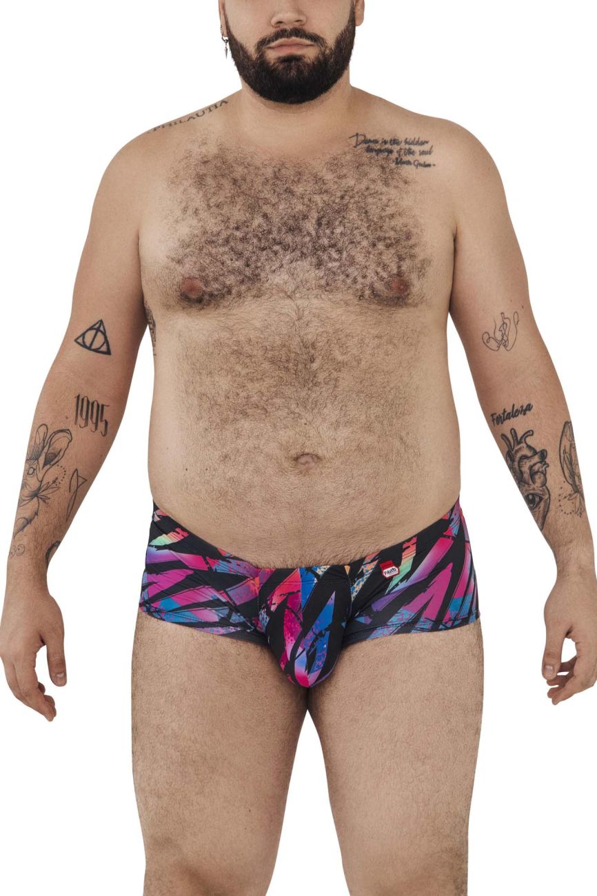 Pikante Men's Underwear PIK 0988X Jartum Trunks Color Black