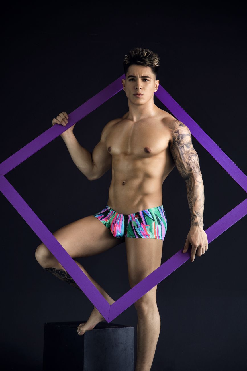 Pikante PIK 1828 Abstract Trunks Color Green