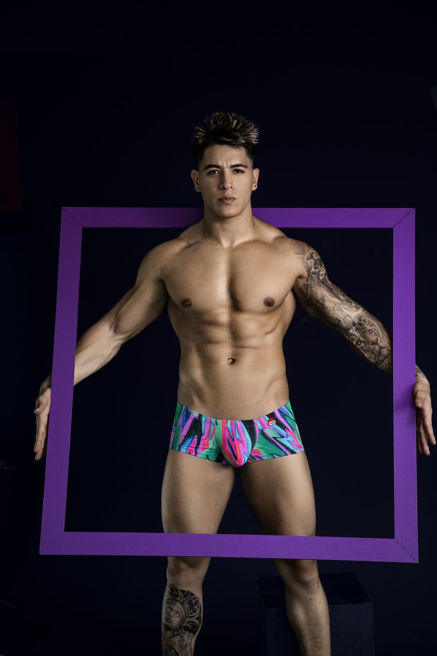 Pikante PIK 1828 Abstract Trunks Color Green