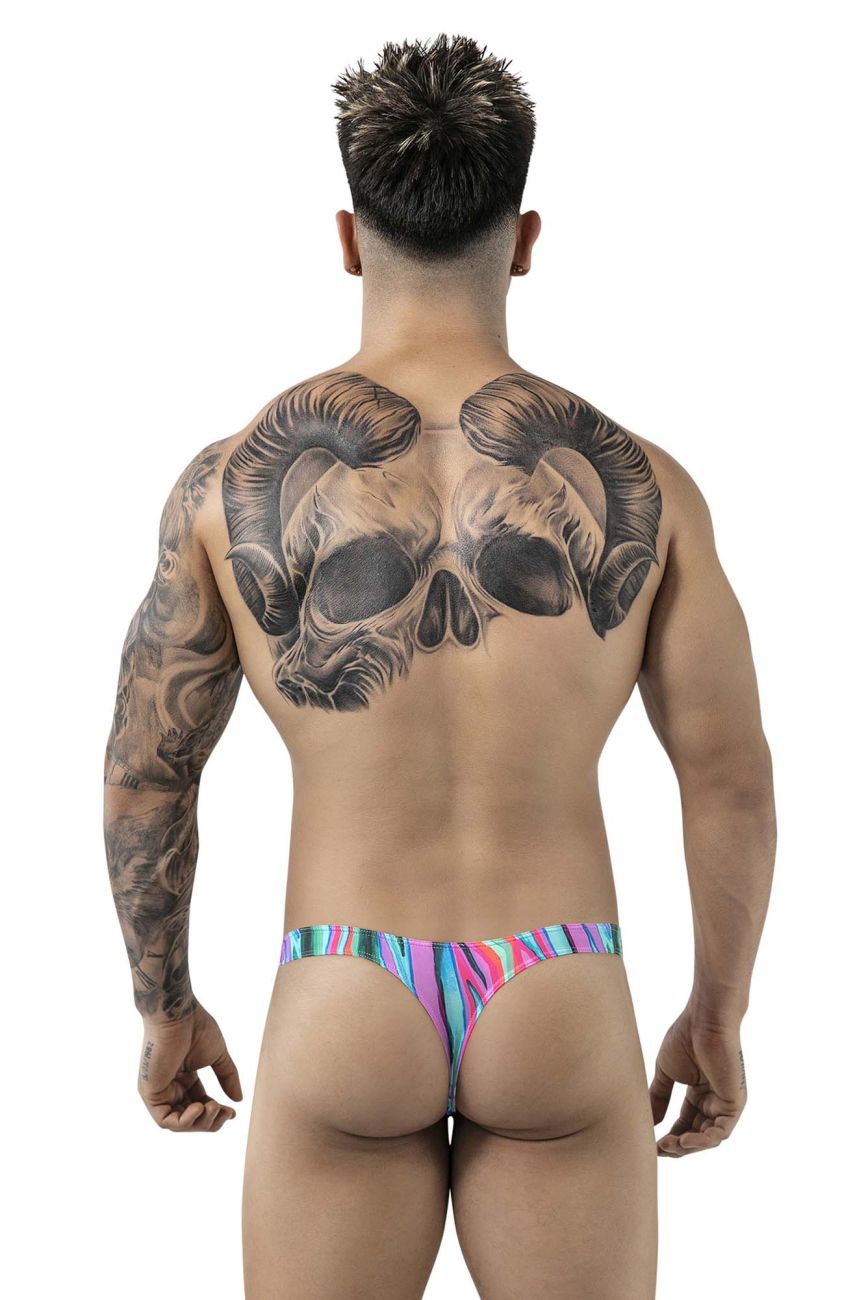 Pikante PIK 1829 Abstract Thongs Color Green