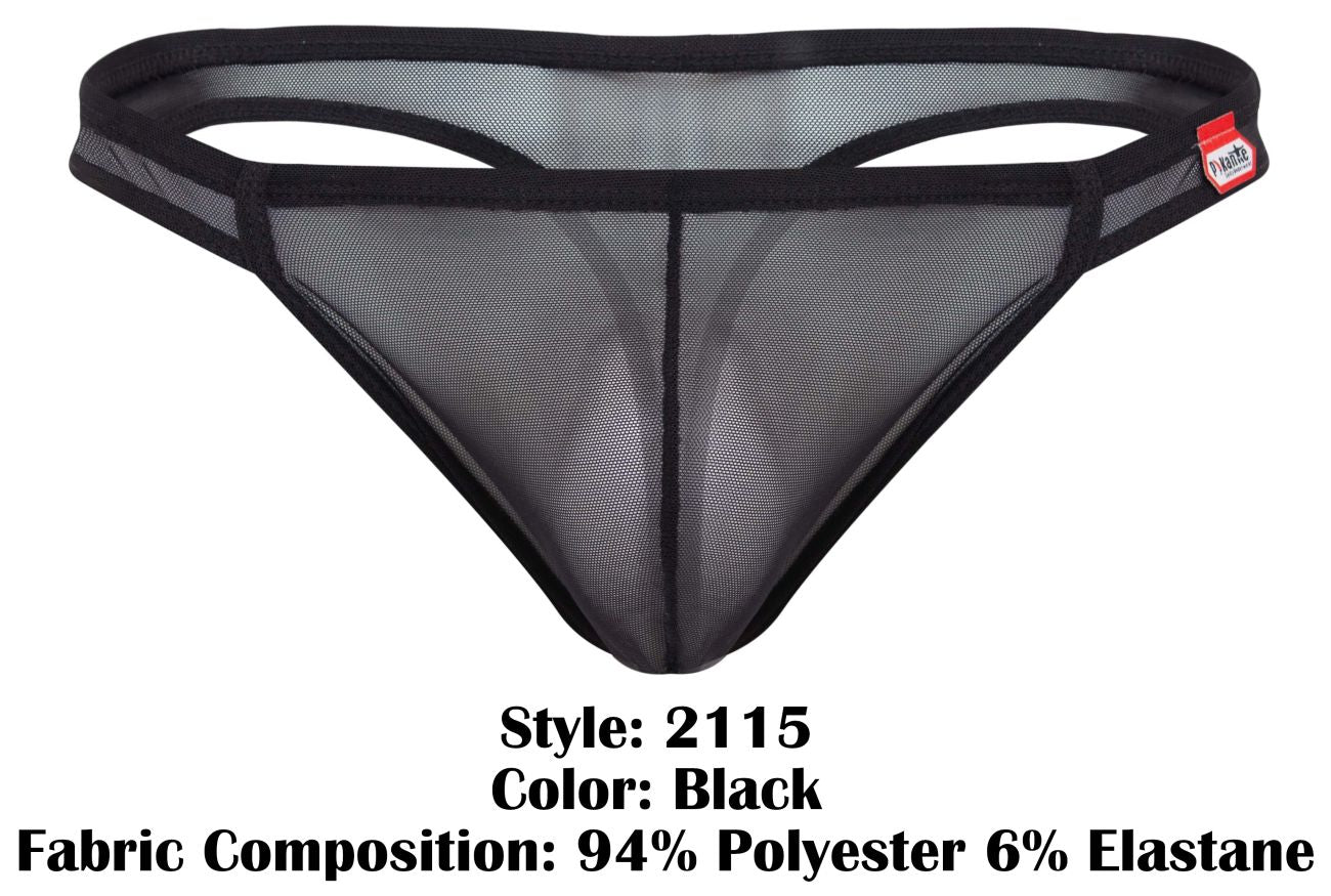 Pikante PIK 2115 Amusing Thongs Color Black