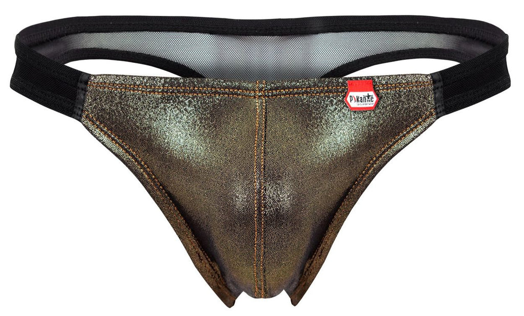 Pikante PIK 2123 Gold Cup Thongs Color Black