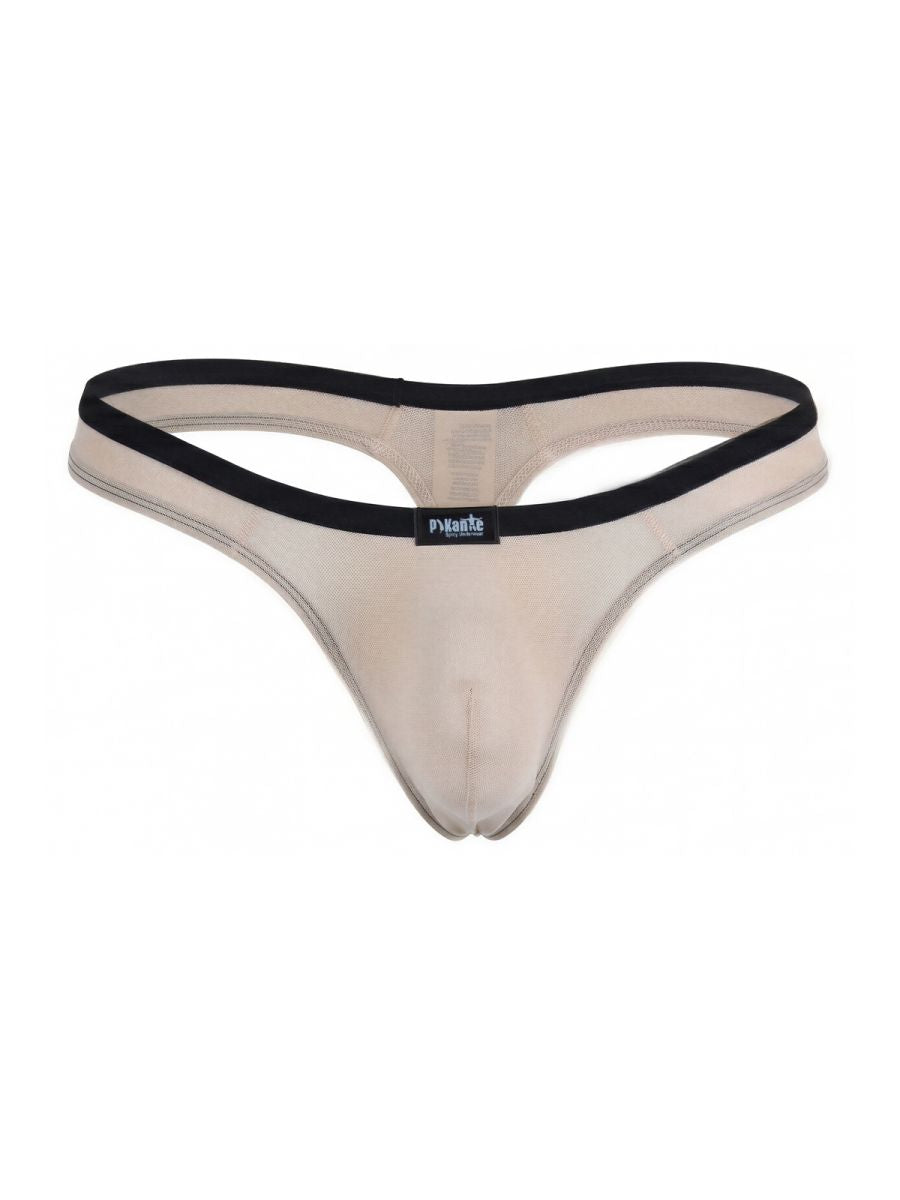 Pikante 26076 PIK 26076 Isis Thongs in Elegant Beige Color Beige