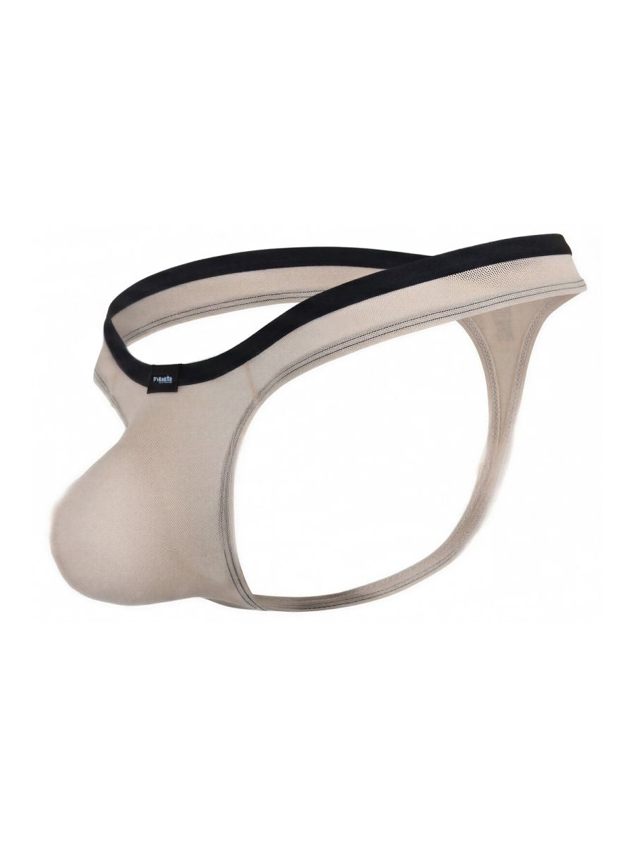 Pikante 26076 PIK 26076 Isis Thongs in Elegant Beige Color Beige