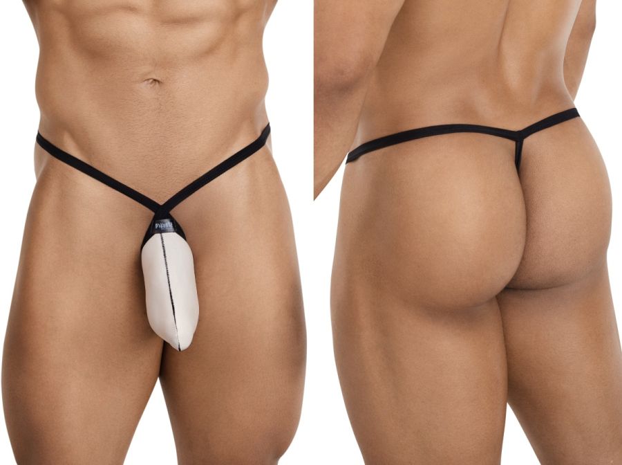Pikante 26085 PIK 26085 Minimalist Men's G-String - Beige Color Beige