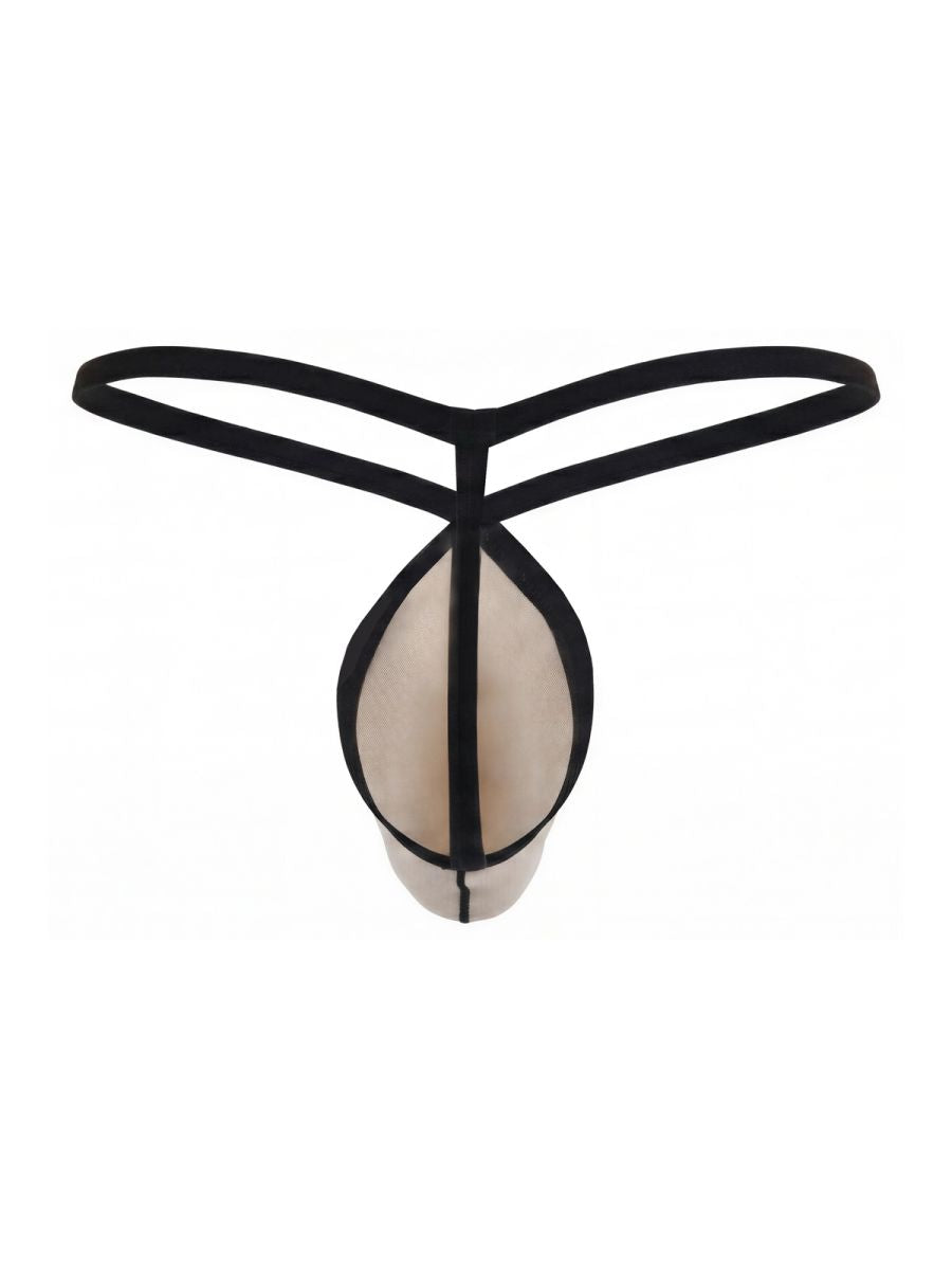Pikante 26085 PIK 26085 Minimalist Men's G-String - Beige Color Beige