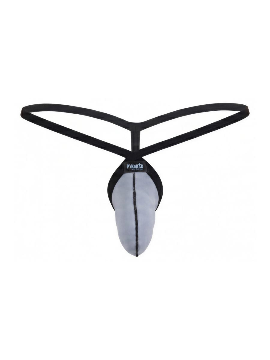 Pikante 26086 PIK 26086 Men's G-String Set in Gray Color Gray