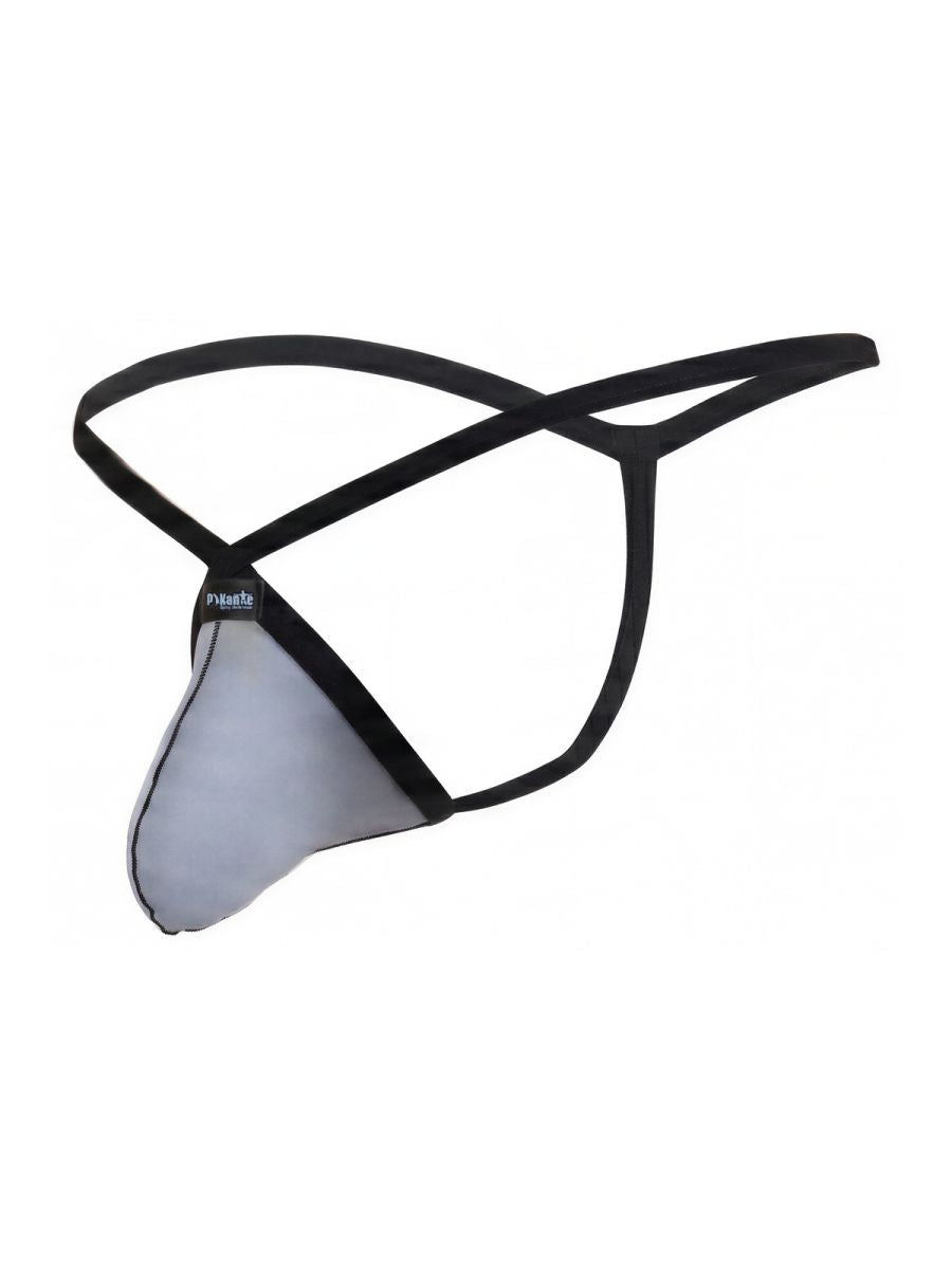Pikante 26086 PIK 26086 Men's G-String Set in Gray Color Gray