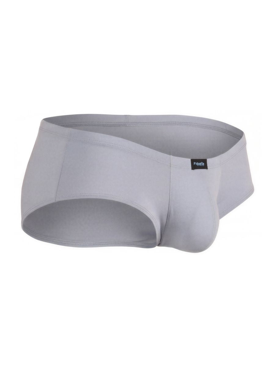 Pikante 26089 PIK 26089 Thot Trunks Color Gray - Sleek and Supportive Modern Underwear