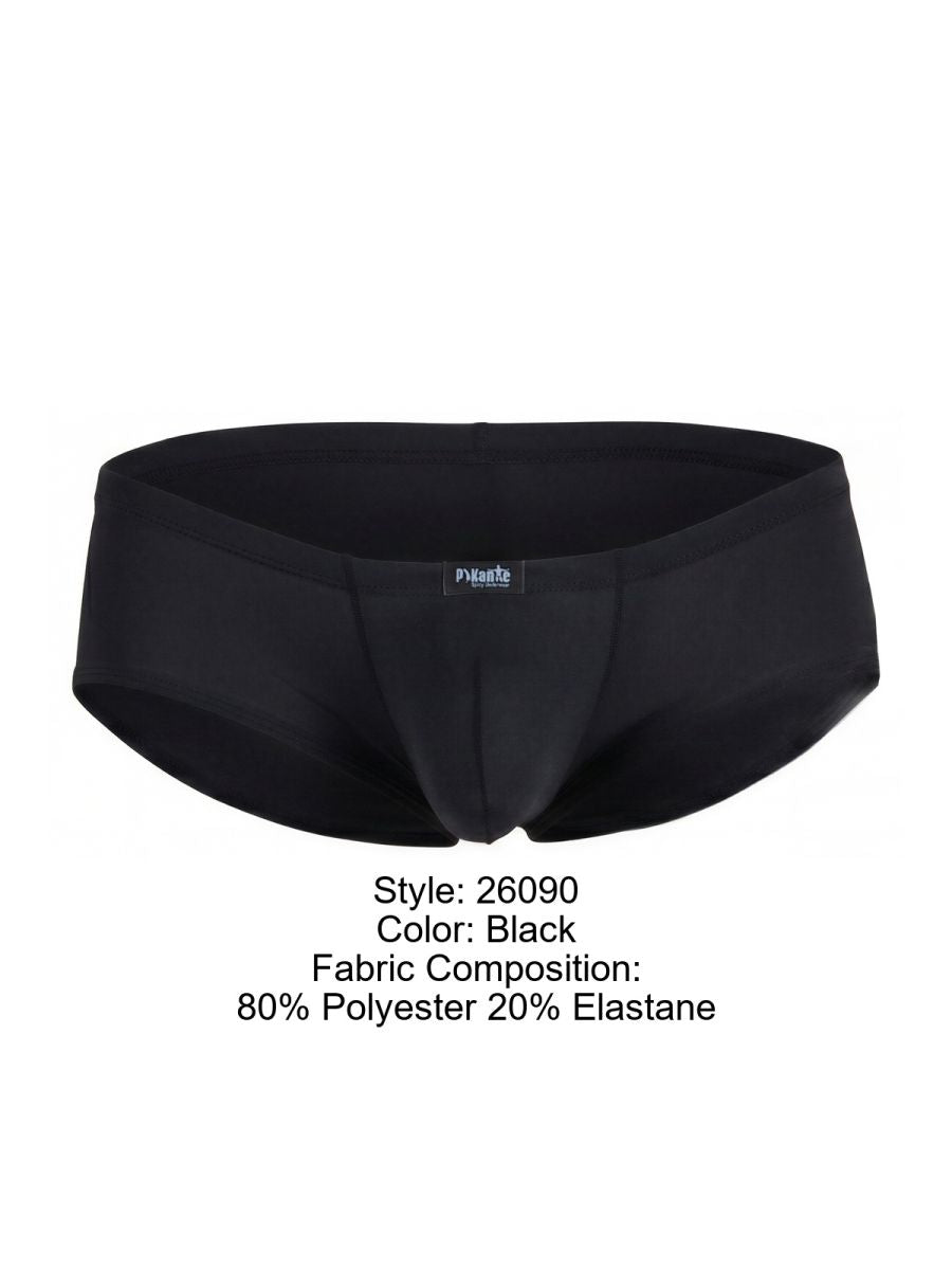 Pikante 26090 PIK 26090 Thot Trunks Color Black - Sleek and Confident Fit