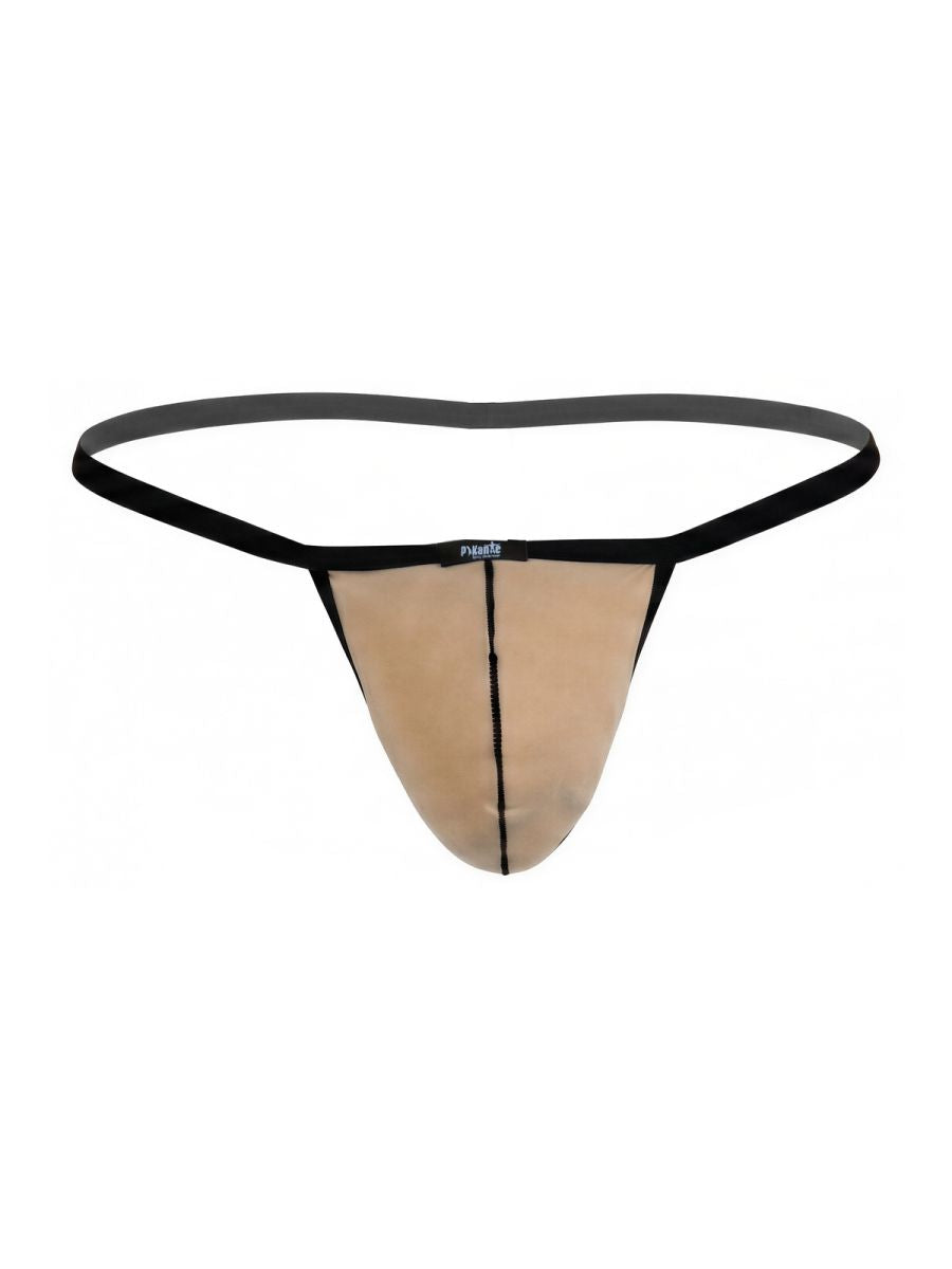 Pikante 26091 PIK 26091 Hathor C-Sock in Beige – Ultra-Minimalist Men's Underwear Color Beige