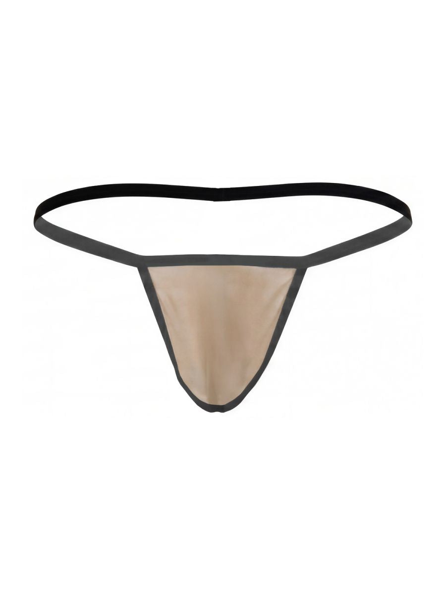 Pikante 26091 PIK 26091 Hathor C-Sock in Beige – Ultra-Minimalist Men's Underwear Color Beige
