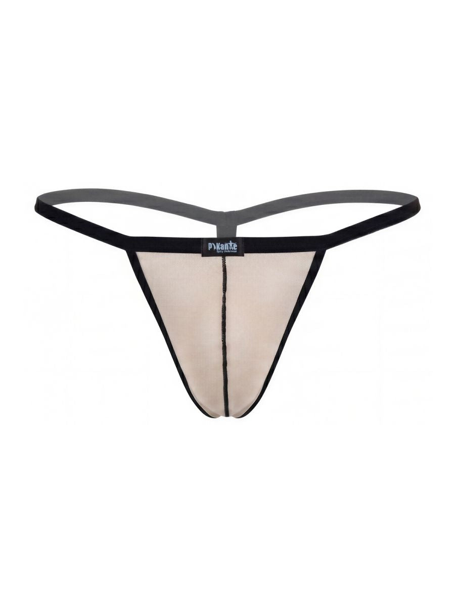 Pikante 26094 PIK 26094 Nut Men's G-String in Beige Color Beige
