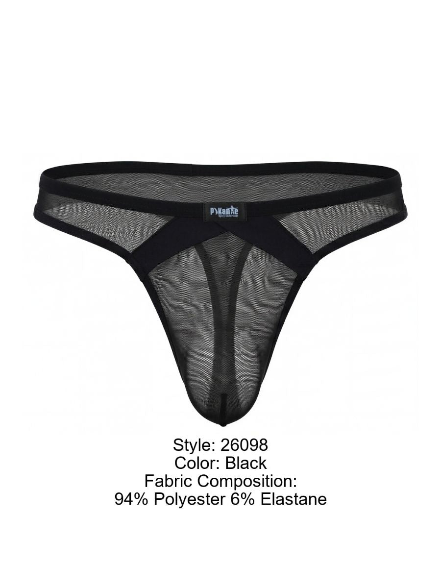 Pikante 26098 PIK 26098 Sobek Thongs Color Black