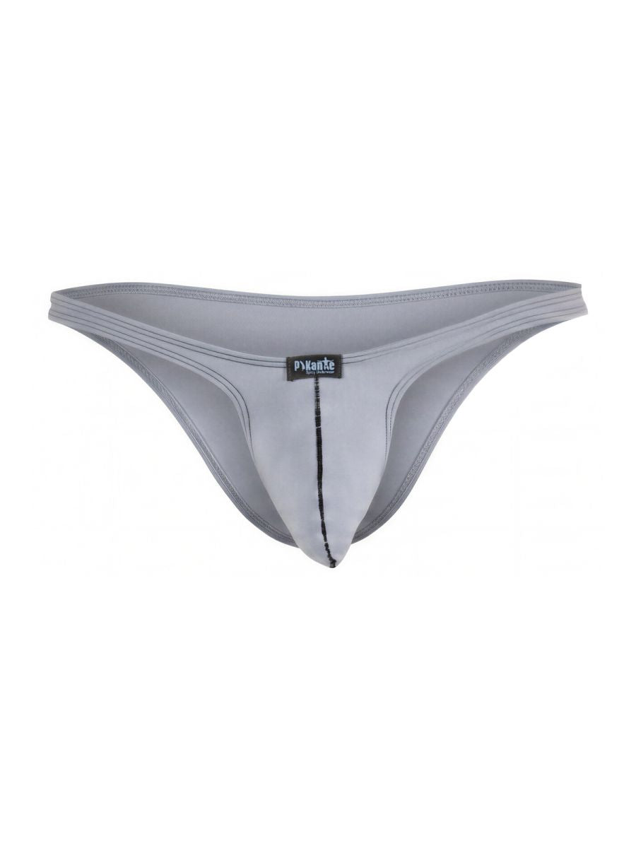 Pikante 26106 PIK 26106 Neftis Men's Bikini in Sleek Gray Color Gray