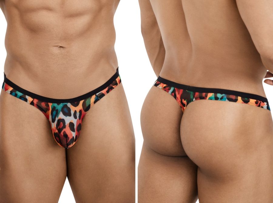 Pikante 26124 PIK 26124 Multi-colored Animal Thongs Color Multi-colored