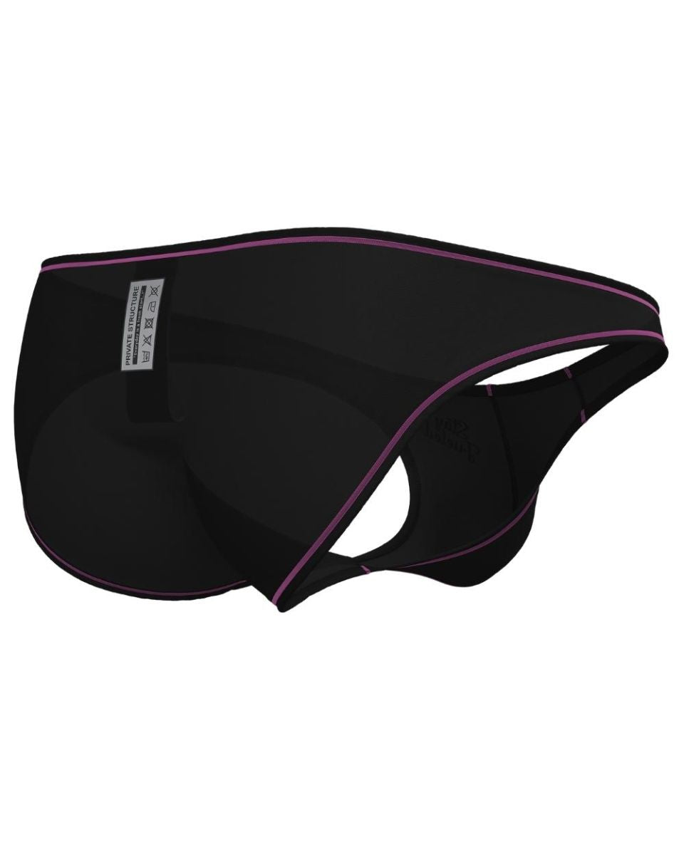 Private Structure EPUS4563 Prime Eutopia Bikini Brief Color Charcoal