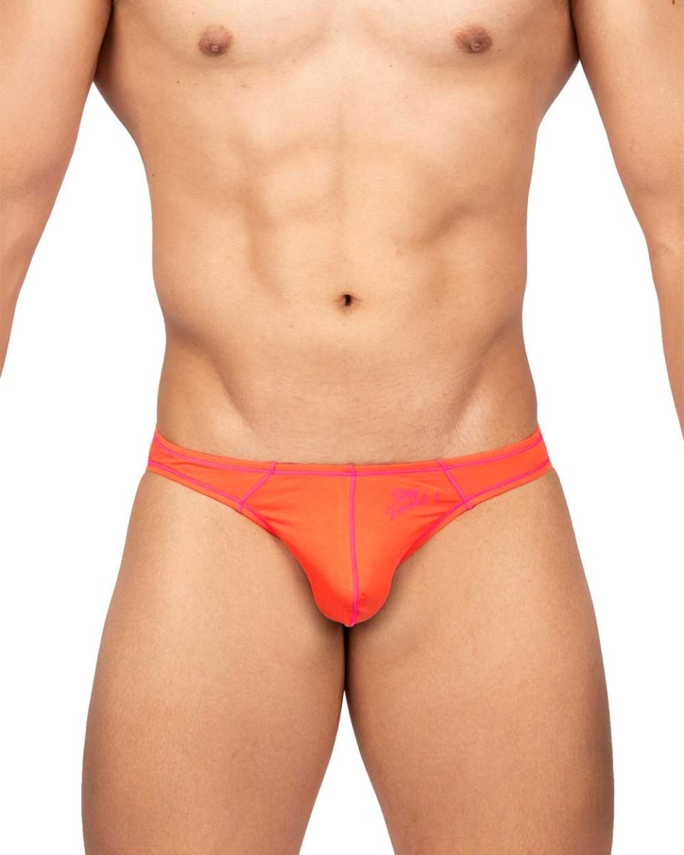 Private Structure EPUS4563 Prime Eutopia Bikini Brief Color Tangarine