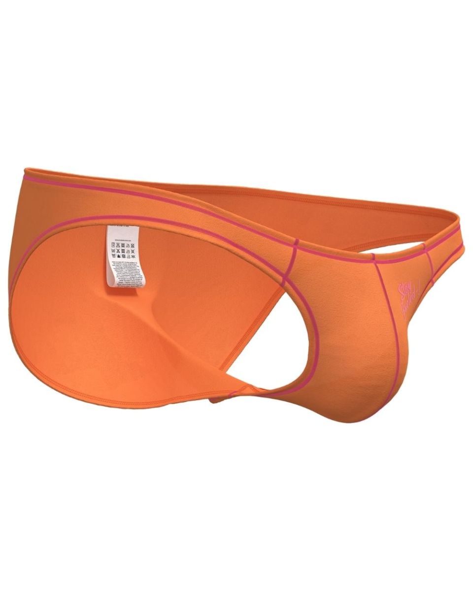 Private Structure EPUS4563 Prime Eutopia Bikini Brief Color Tangarine