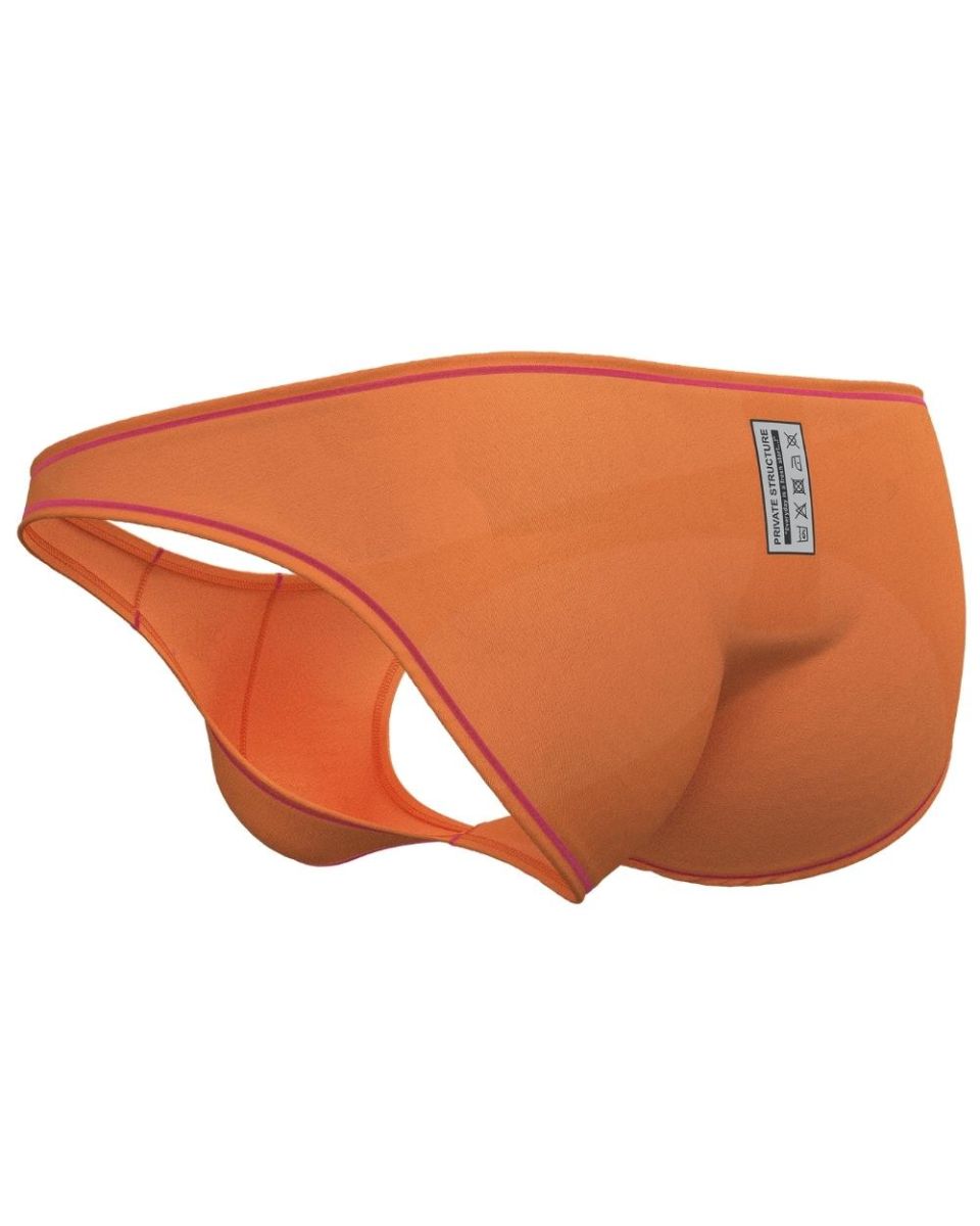 Private Structure EPUS4563 Prime Eutopia Bikini Brief Color Tangarine