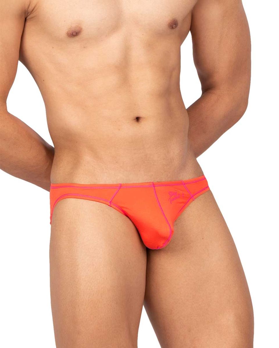 Private Structure EPUS4563 Prime Eutopia Bikini Brief Color Tangarine