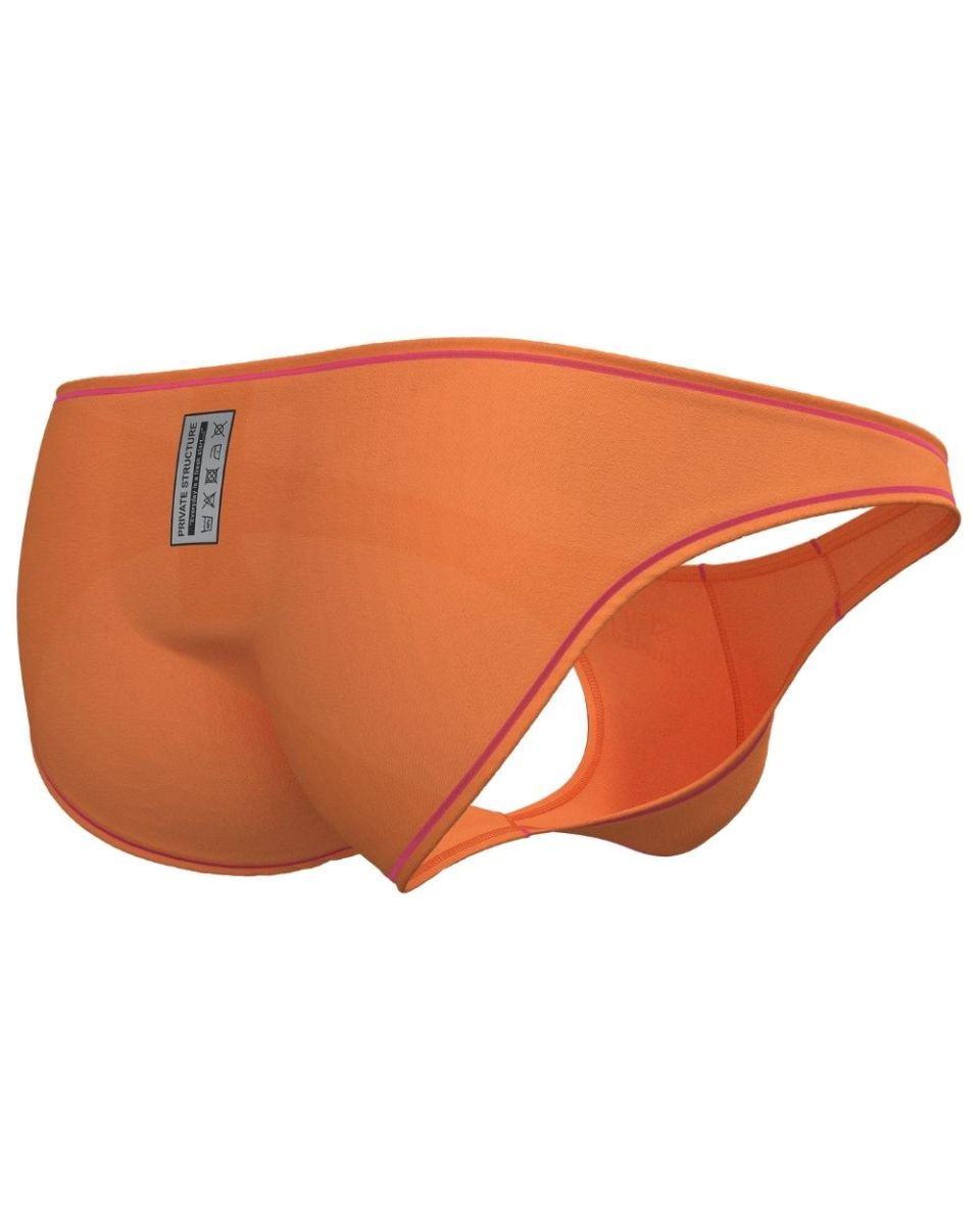 Private Structure EPUS4563 Prime Eutopia Bikini Brief Color Tangarine