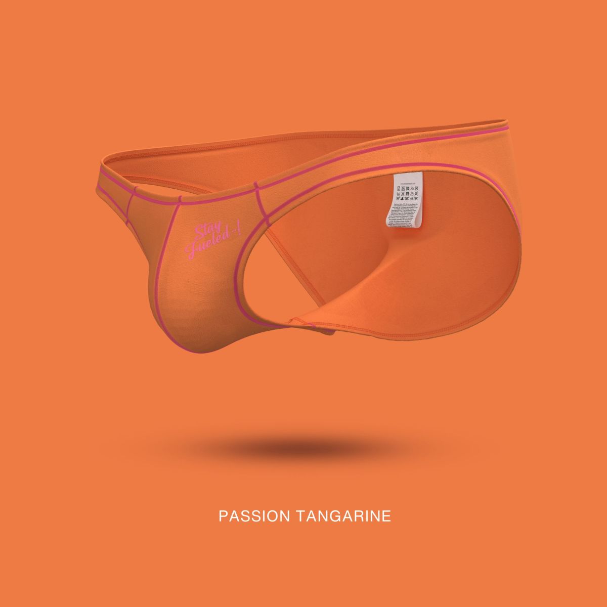 Private Structure EPUS4563 Prime Eutopia Bikini Brief Color Tangarine