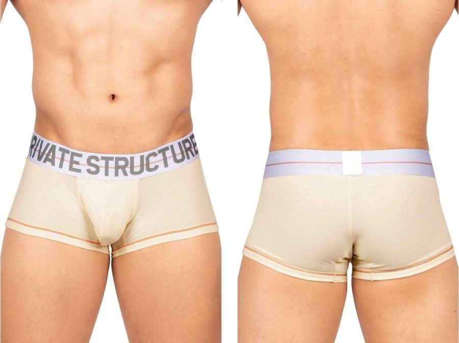 Private Structure MOUX4103 Mo Lite Mid Waist Trunk Color Cream