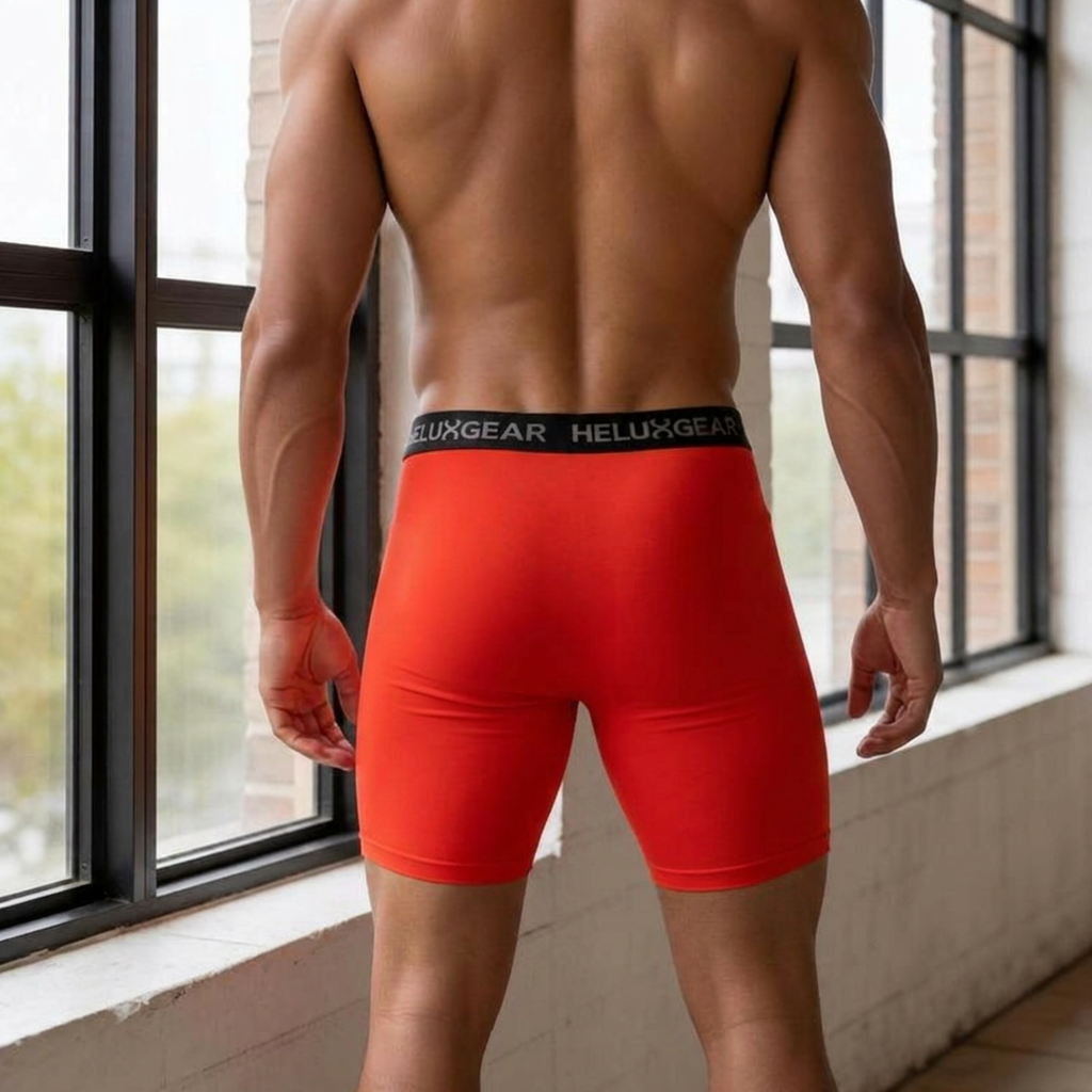 Red Microfiber Boxer Brief – 2nd Edition