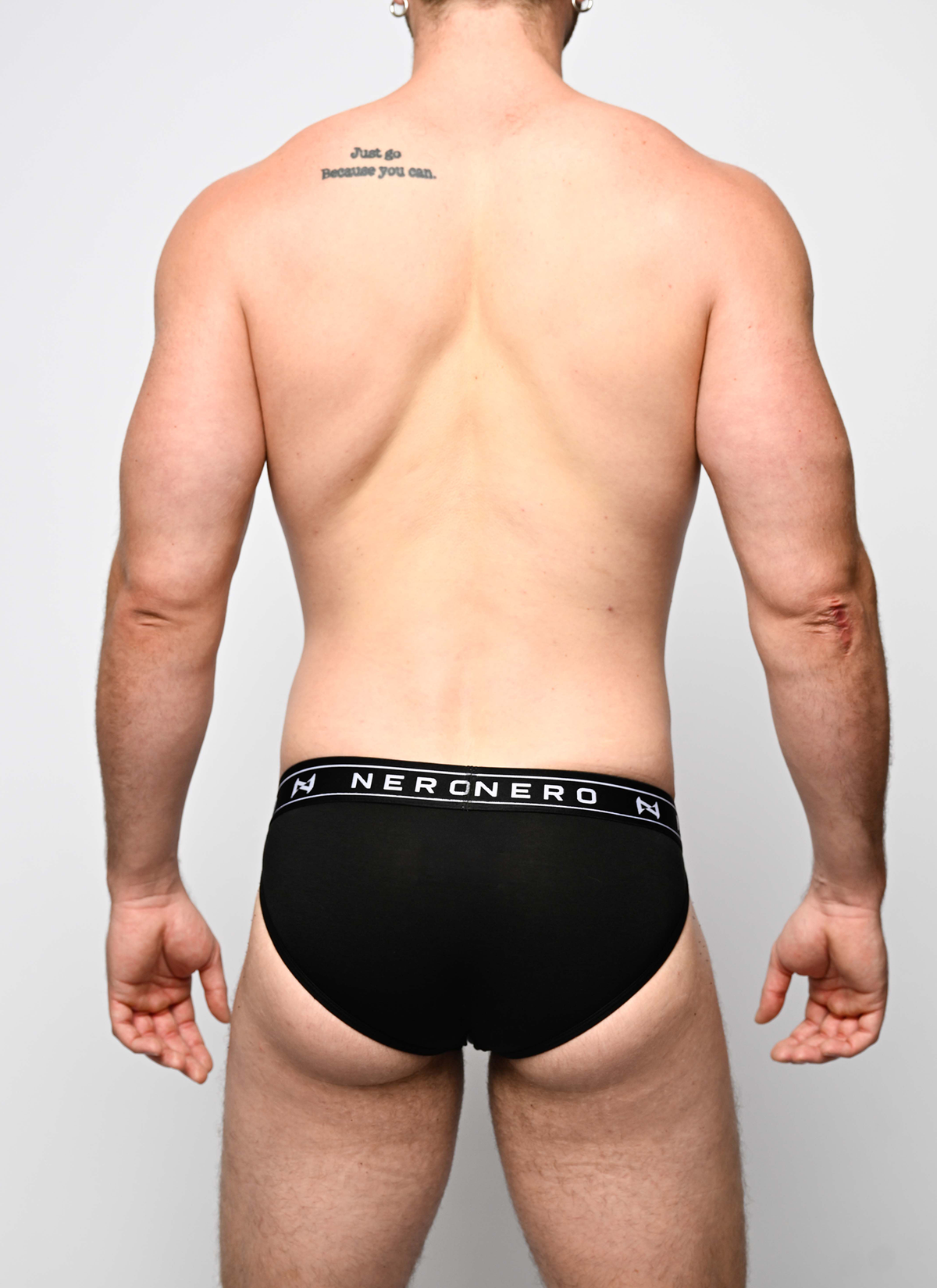 Nero New York Sports Brief - Black